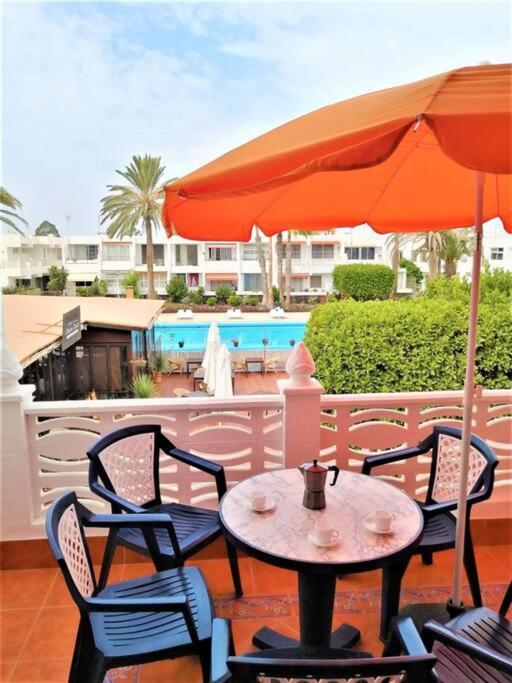 Cozy One Bedroom Apartment With Spacious Terrace. Pool And Garden View Costa Del Silencio Luaran gambar