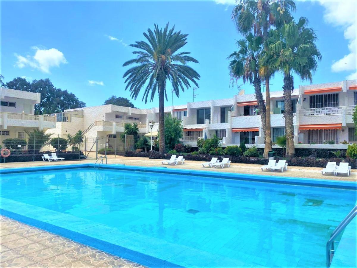 Cozy One Bedroom Apartment With Spacious Terrace. Pool And Garden View Costa Del Silencio Luaran gambar