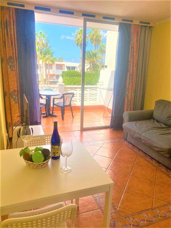 Cozy One Bedroom Apartment With Spacious Terrace. Pool And Garden View Costa Del Silencio Luaran gambar